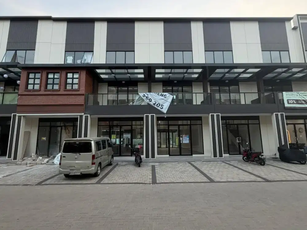 Sorrento Grande West - Gading Serpong 3 Lantai gandeng sudah dijebol
