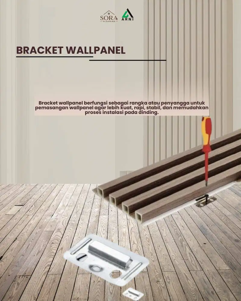 Bracket Wallpanel | Clip Wallpanel