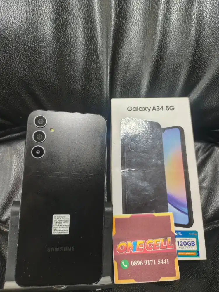 Samsung A34 5G Ram 8+8/128GB Fullset Ori