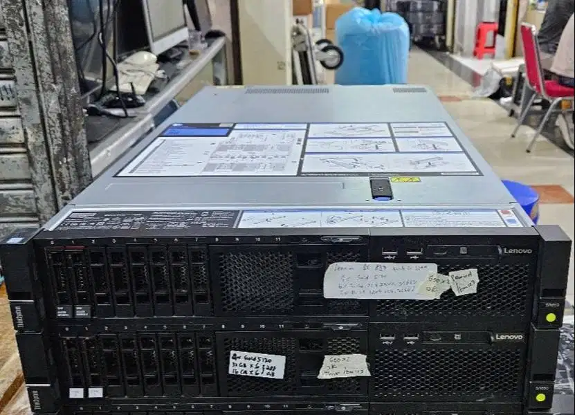 Server Lenovo SR650 Xeon Gold 6248 x2 Ram 256gb Rack 2U N-PH