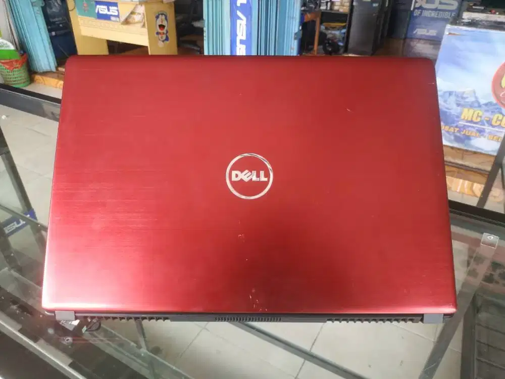 Laptop DELL warna RED DRAGON dengan CPU kencang  / i7 gen5 & 512gb SSD