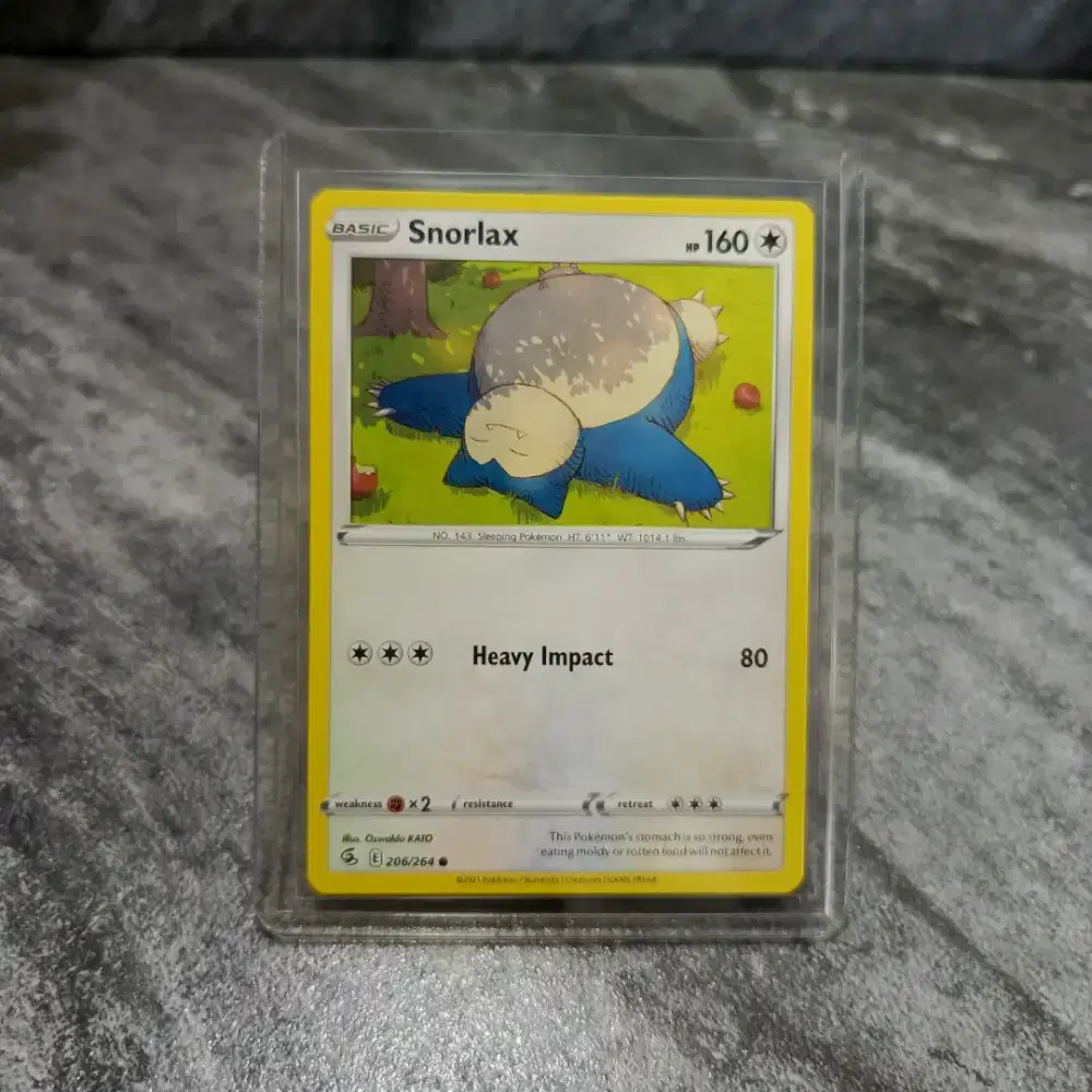 Aneka jenis snorlax kartu pokemon original