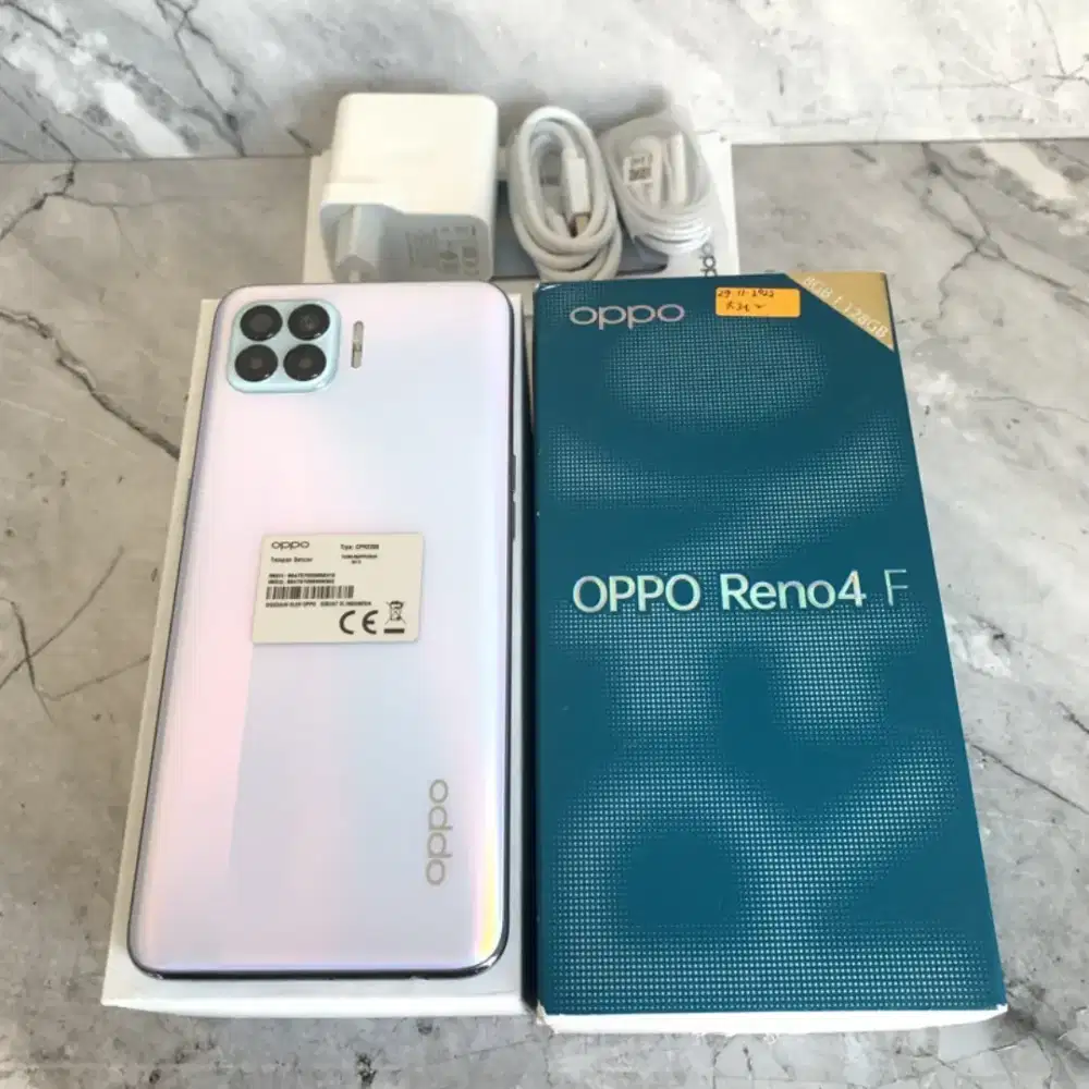 oppo reno 4f fullset ori