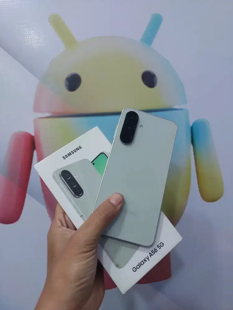 Samsung a56 5g 8/128 kondisi jaminan seperti baru tanpa minus