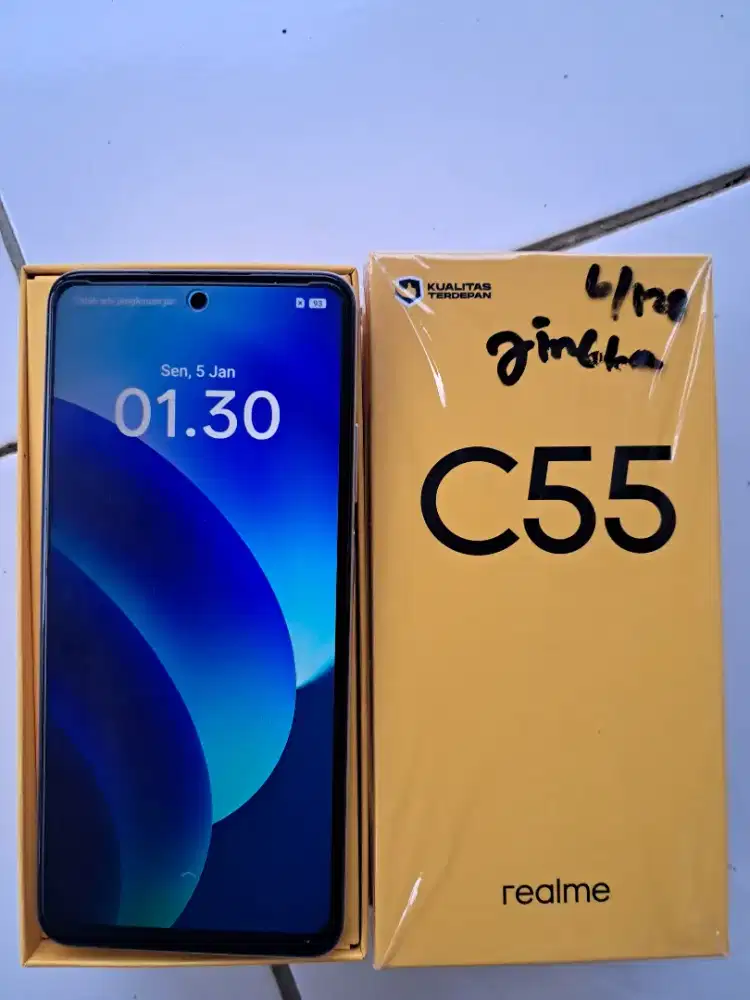 Realme C55 NFC 6/128 Normal Lumayan Mulus