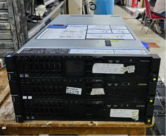 Server Lenovo SR850 2U Gen 10 Xeon Gold 5120 x4 Ram 256GB N-PH