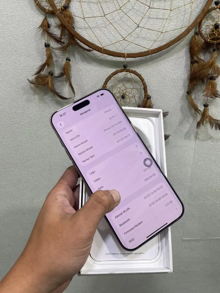 iphone 16 pro max 512 cukai dessert titanium