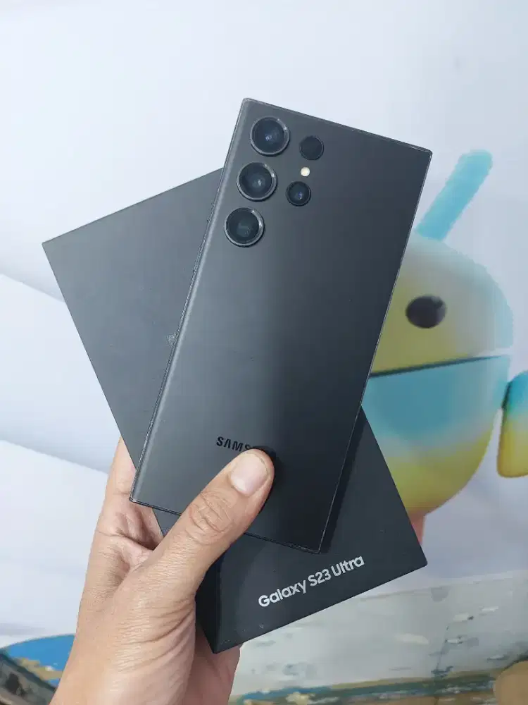 Samsung s23 ultra 5g 12/512 resmi Indonesia warna hitam