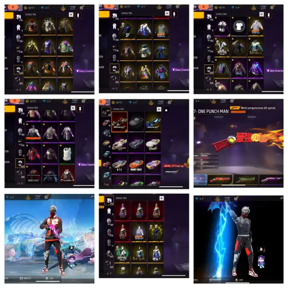 Jual akun ff murah amanah