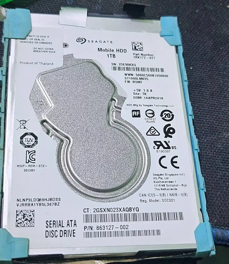 HDD 2,5 seagate 1 TB