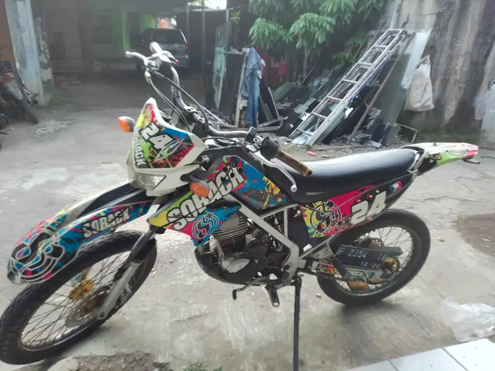 Motor klx nominus tinggal gaspol