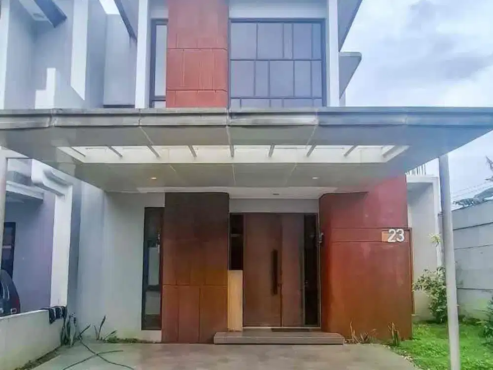 DIJUAL RUMAH MODERN SIAP HUNI DI DALAM CLUSTER DI CIRENDEU - CIPUTAT TIMUR
