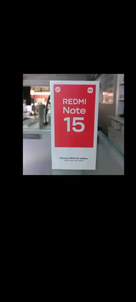 Xiaomi redmi note 15 256gb ram 8gb dan8/128 garansi resmi