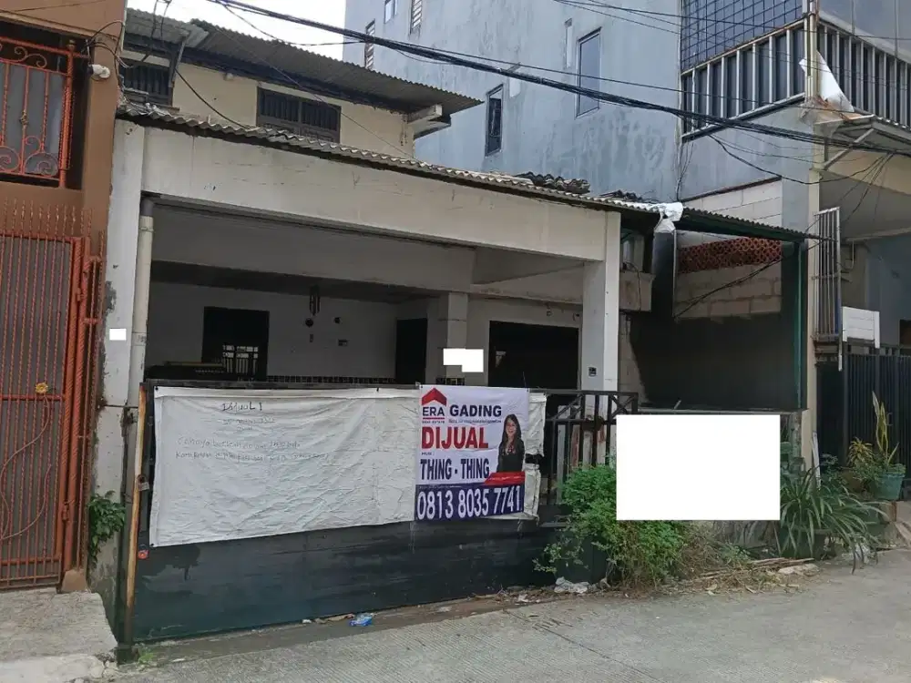 Ss.3788 - Murah !! Dijual Rumah Standart 7x15 Butuh Renovasi Hadap Selatan di BCS Kelapa Gading