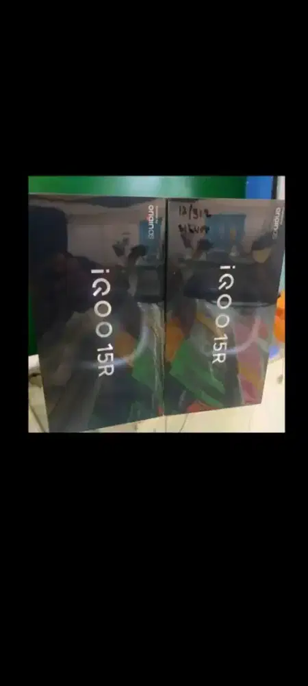Vivo iqoo 15R ram 12gb 512gb 5G dan8/256 garansi resmi