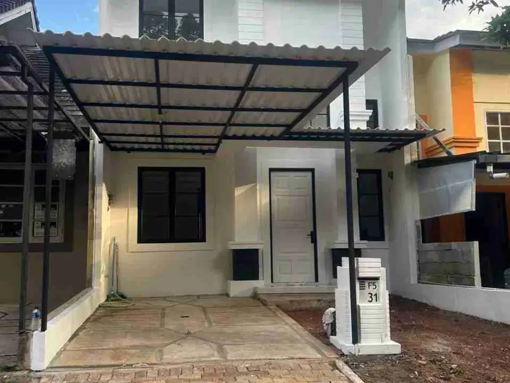 JUAL CEPAT BRAND NEW Cluster Santiago De Latinos BSD Rumah 2 Lantai Siap Huni SHM 1,85 M Nego