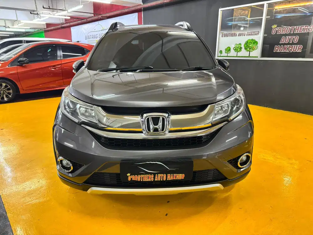 TERMURAH HONDA BRV E CVT MATIC AT 2017 ABU (DP 20jt)