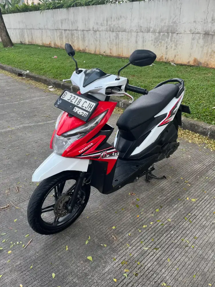 Beat Old ECO Cbs Merah putih Glossy