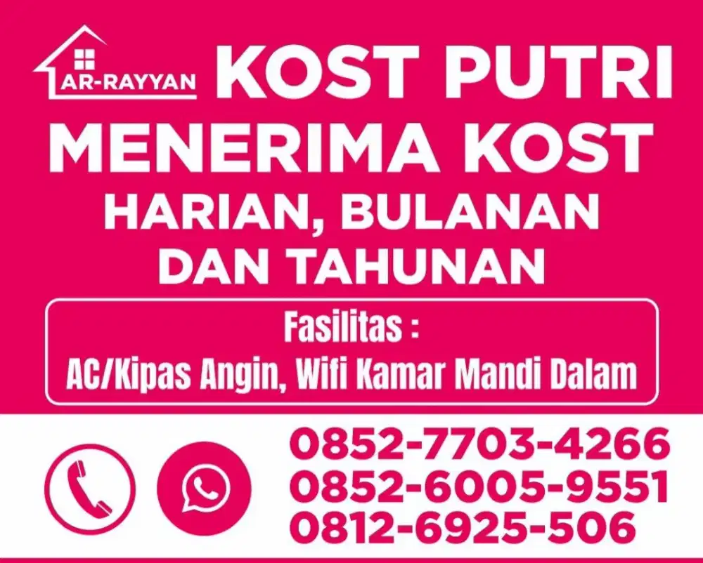 Kost Putri Ar-Rayyan