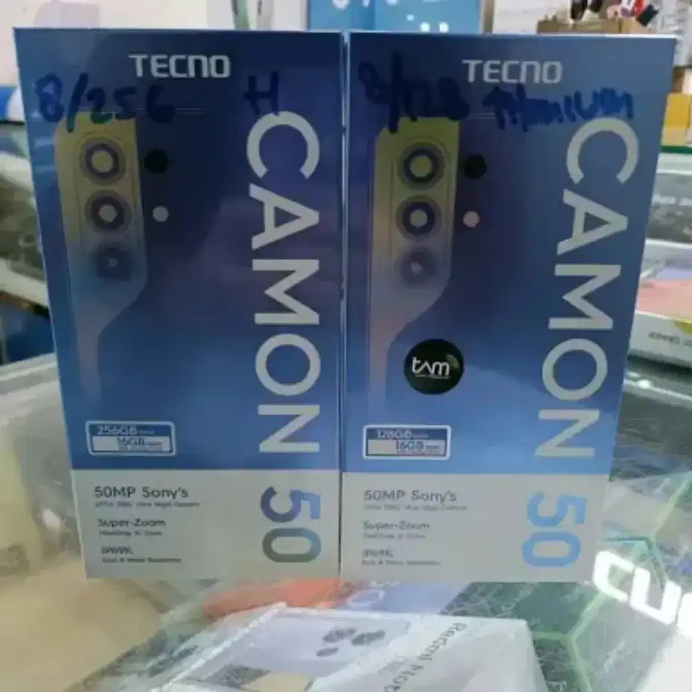 Tecno camon 50 ram 8gb pro garansi resmi