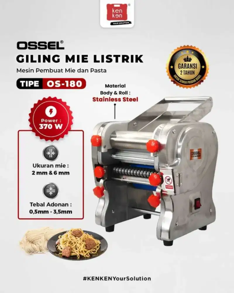 MESIN PENGGILING MIE OTOMATIS