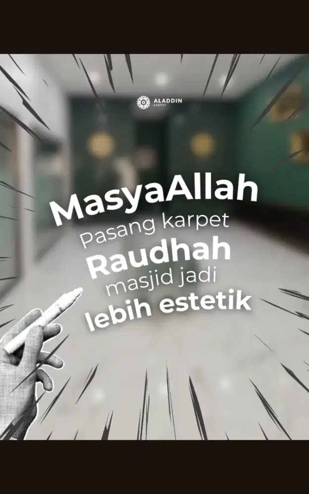 JUAL KARPET MASJID MURAH AREA MALANG