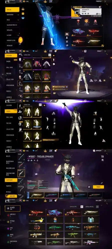 Akun free fire max1