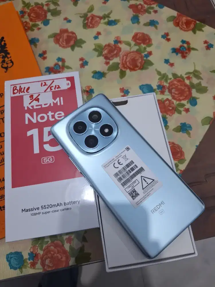 FREE ONKIR COD REDMI NOTE 15 5G 12/512GB