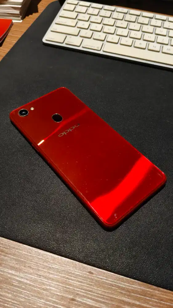 Oppo f7 RED 4/64 fullset. Pemakaian normal