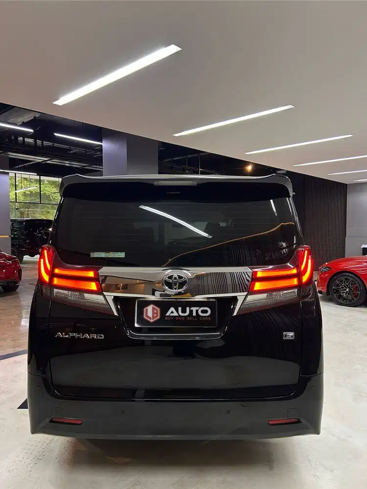 Toyota Alphard 2.5 G ATPM 2018 Hitam Km19rb B2409UFV Nik 2017