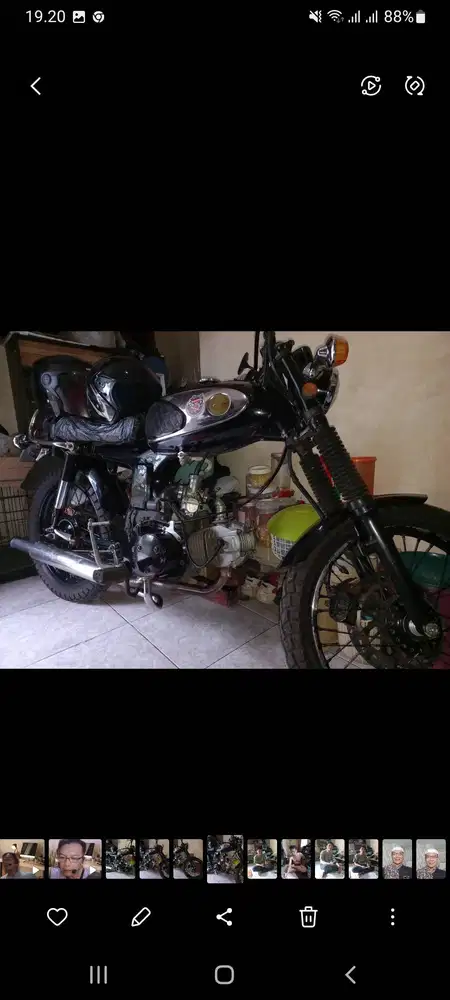 Motor honda custom