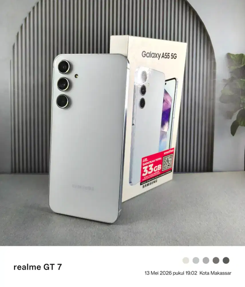 Samsung a55 ram 8/256 gb