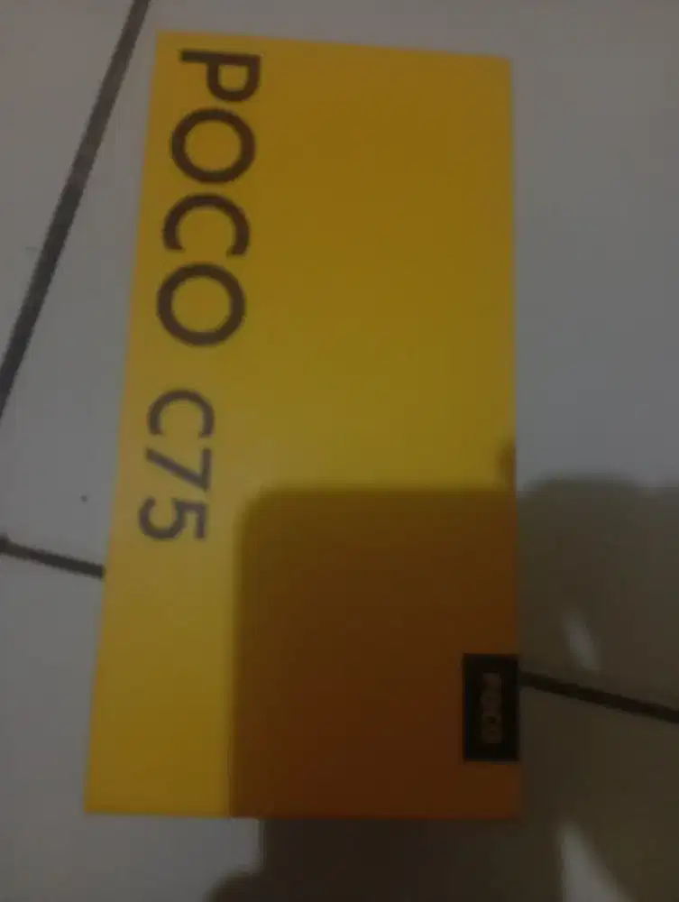 Jual poco c75 6/128 second