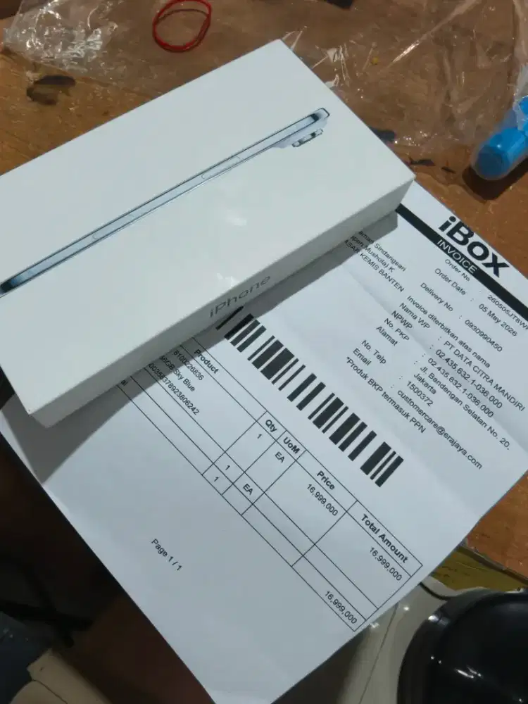 IP 17 Air 256GB Biru