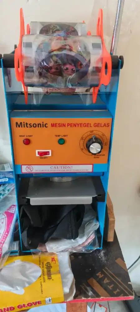 MESIN PENYEGEL GELAS / CUP SEALER