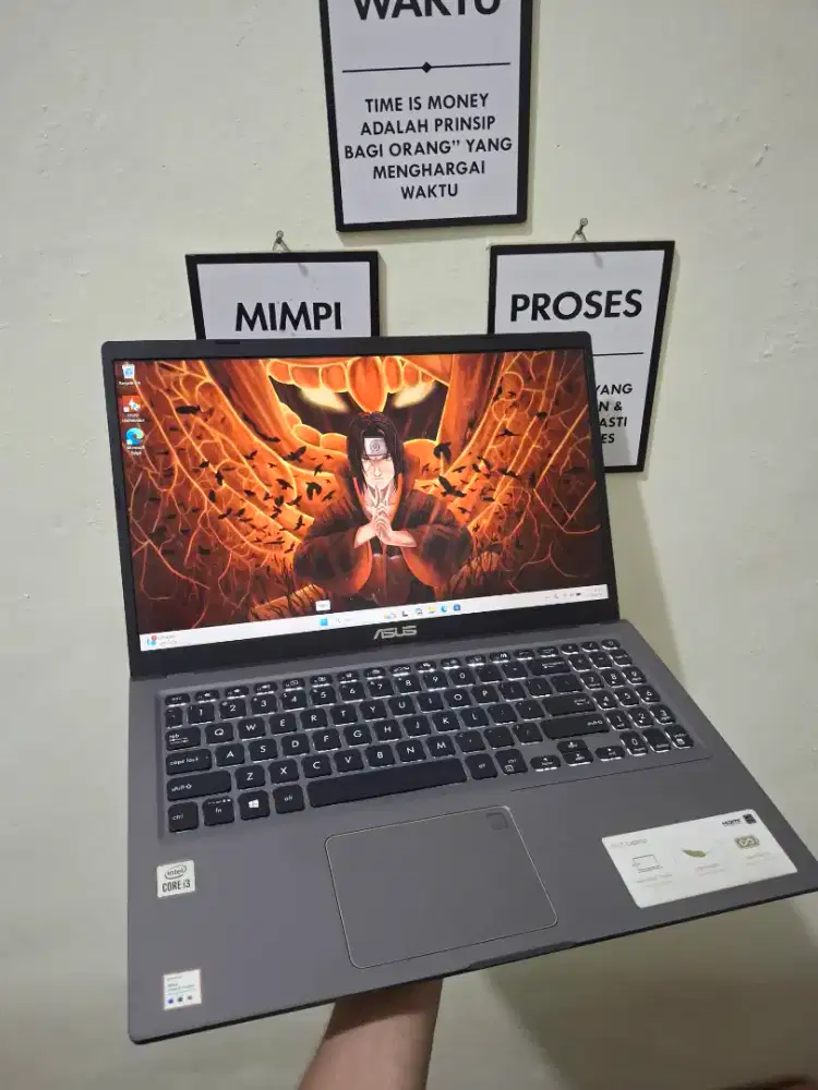 Laptop second asus vivobook A516JA no minus siap pakai