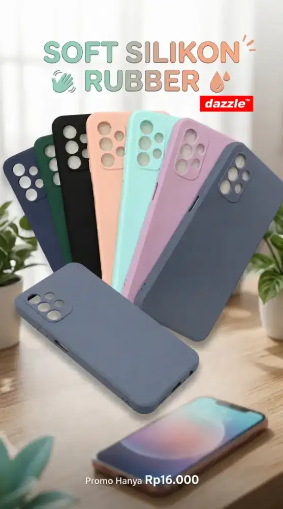 Soft Silikon Rubber iPhone and android