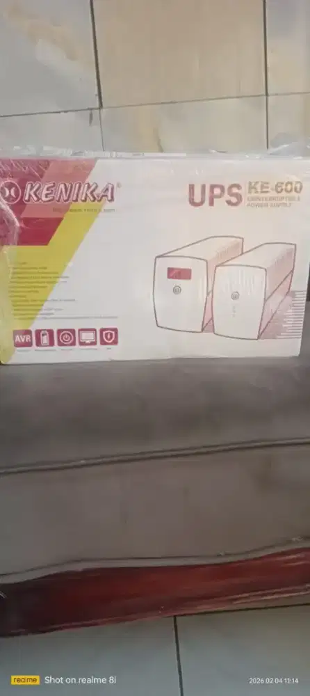 2 unit UPS : hix vision dan ketika (segel)