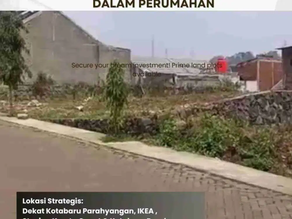 Tanah Kavling Siap Bangun Murah di Bandung Barat