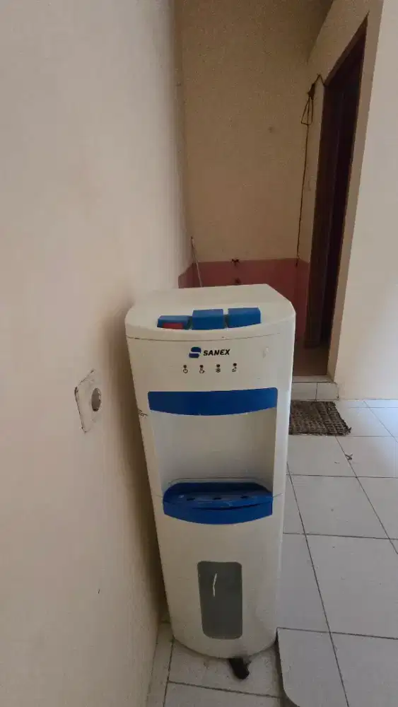 Dispenser Galon Bawah Sanex SN D388GB Putih Biru (Beli Sept 2024)