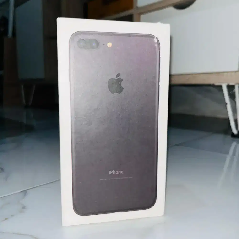 Jual iPhone 7+ (256gb) Black