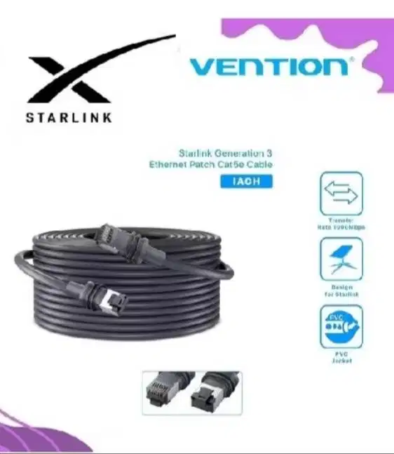 Kabel Lan Verion Cat6 : Mendukung kecepatan hingga 100 Gbps