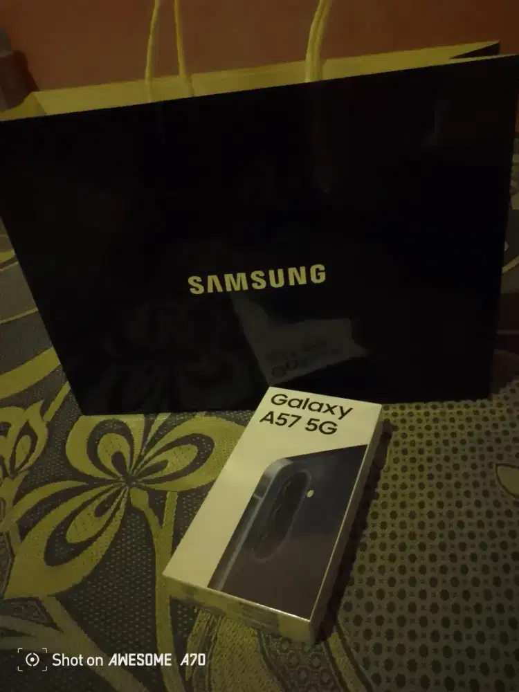 Samsung a57 5g ram 8/256 segel dus
