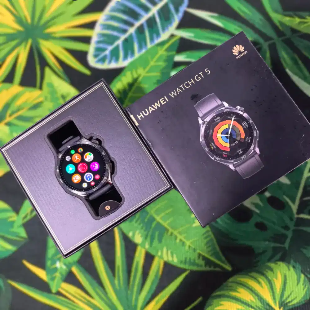 Huawei Watch GT 5 46 mm second tapi belum dipake