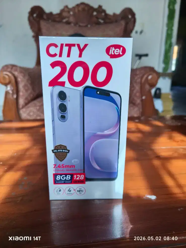 Itel city 200 4/128 BARU SEGEL