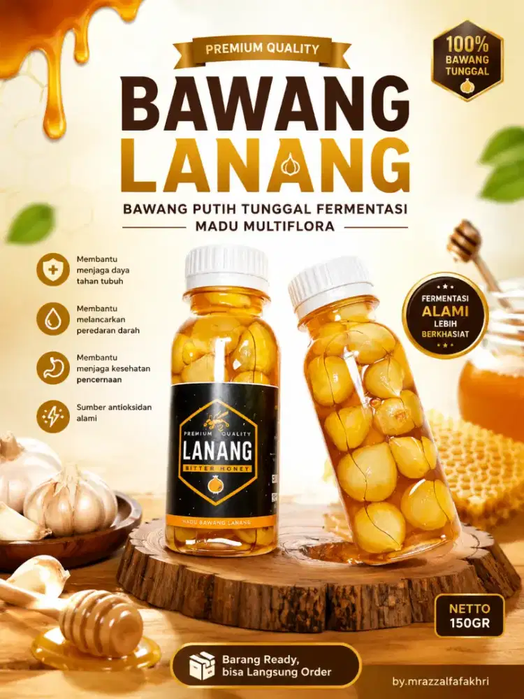 Terlaris! Madu Bawang Lanang
