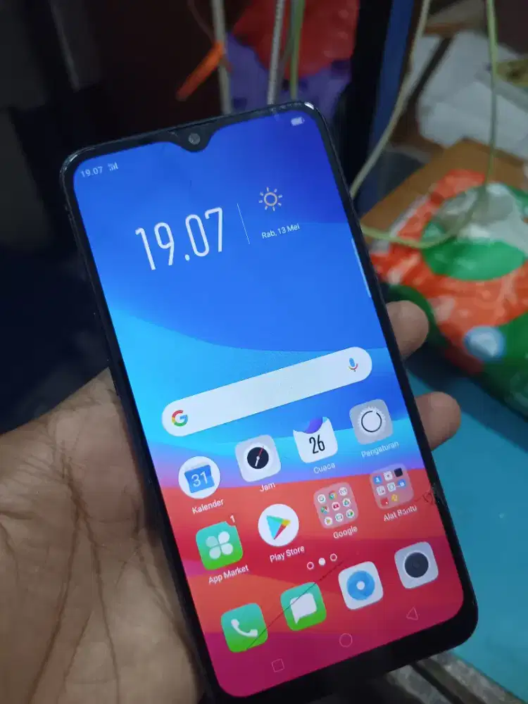 Oppo a7 ram 3/64gb hp aja batangan