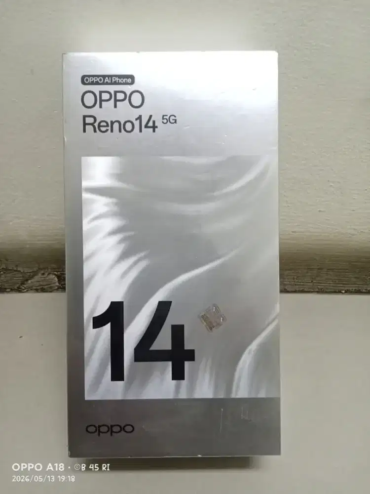 OPPO RENO 14 5G 12/256 BARU SEGEL RESMI