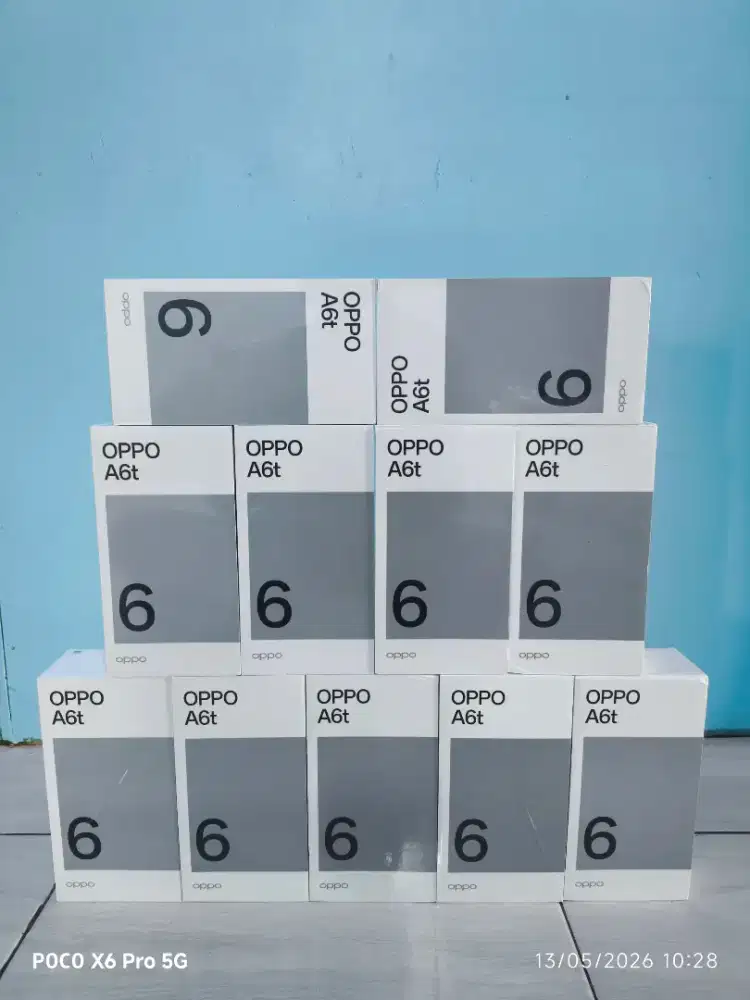 Oppo a6t 4/128 4/64 baru dan segel murah