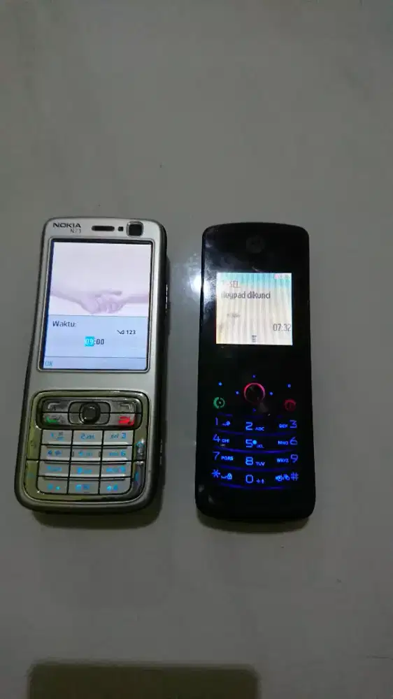 HP Motorolla & Nokia N73 jadoel